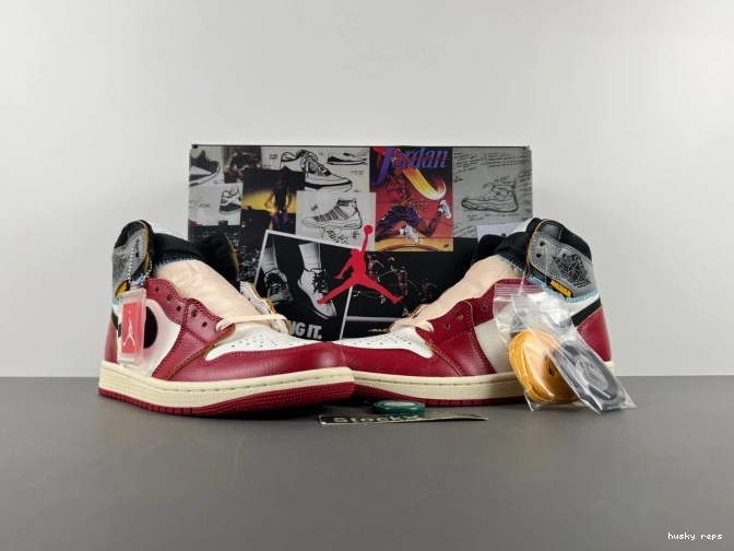 Cheap Husky Union HV8563-600 LA x 1 Air High Jordan OG 0717